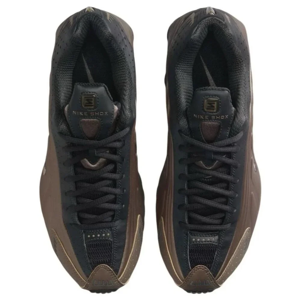 Nike Shox R4 Ironstone Off Noir AR3565-007 Women's Size 8 NEW - Picture 4 of 8